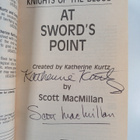 Katherine Kurtz ym. : At Sword's Point (signeerattu) - pikkukuva 3