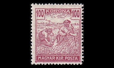 Unkari 389 ** Viikatemies 100 Kr (1924)