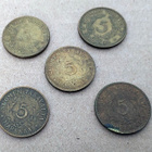 5 markkaa - 5 mk 1947 - 5 kappaletta - pikkukuva 2