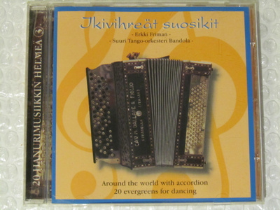 Ikivihreät Suosikit • 20 Hanurimusiikin Helmeä 3 CD