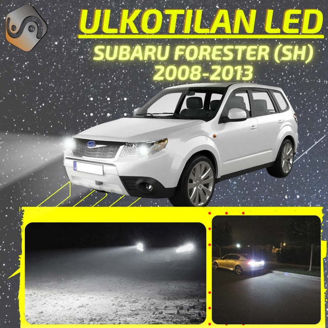 FORESTER (SH) 2008-2013 Ulkoiset LED -valot