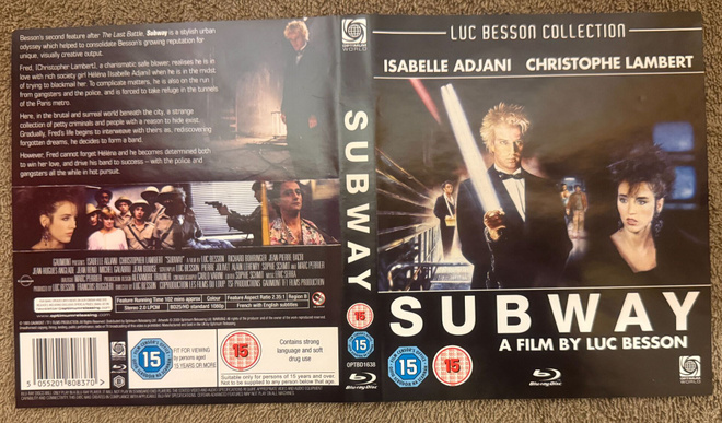 SUBWAY (BD) Luc Besson