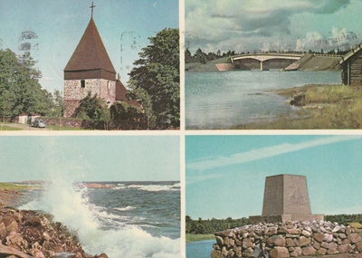 KIRKKOKORTTI - ÅLAND - ECKERÖN KIRKKO - 4