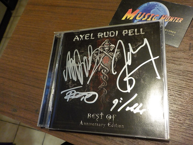 AXEL RUDI PELL - BEST OF CD NELJÄLLÄ NIMMARILLA