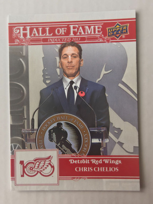 Chris Chelios 2025-26 Detroit Centennial Hall Of Fame