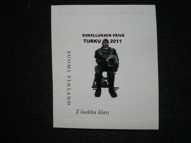 Omakuvamerkki LaPe 10 II - Sukelluksen päivä 2011 Turku **