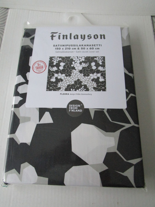 Finlaysonin satiinipussilakanasetti, Floora, 2 kpl
