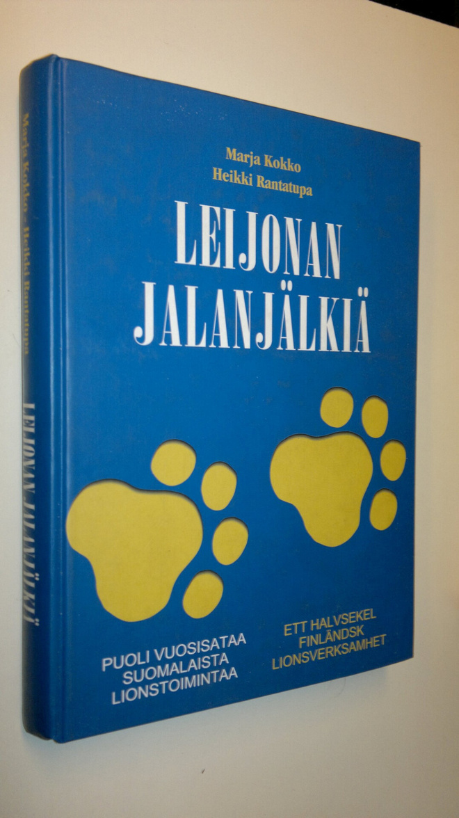 Marja Kokko : Leijonan jalanjälkiä : puoli vuosisataa suo...