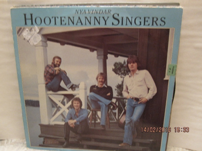 Hootenanny Singers Nya Vindar lp-levy