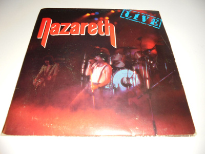 7" Nazareth-Live (tupla)