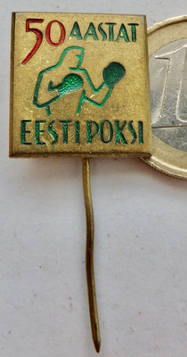 VANHA Merkki Eesti Viro Nyrkkeily