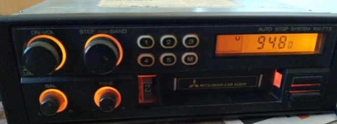 Mitsubishi RX-773 autosoitin