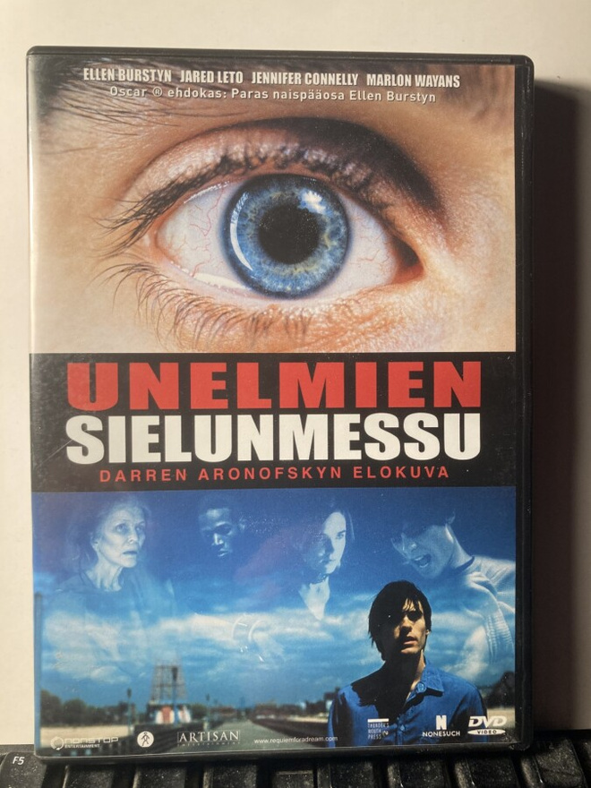 UNELMIEN SIELUNMESSU, DVD, Aronofsky, Leto, Burstyn