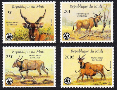 Mali WWF Sarja Jättiläishirviantilooppi 1986
