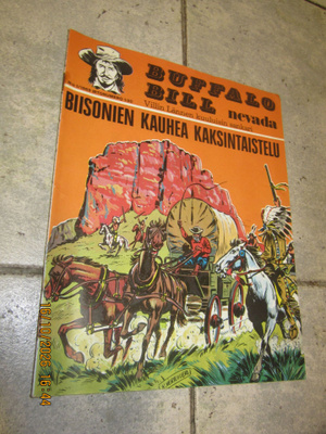 Buffalo Bill nro 1/1969 - hyväkuntoinen!