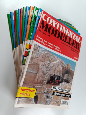 Continental modeller vuosikerta 1991 (1-12)