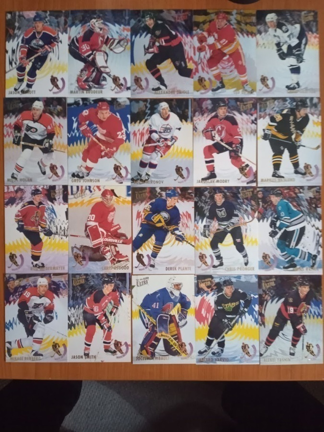 1993-94 Ultra Wave of the Future setti 1-20