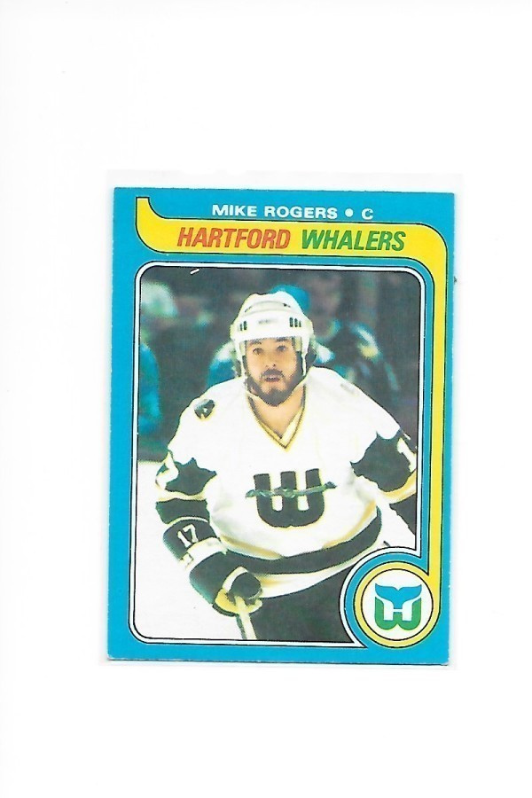1979-80 OPC #43 Mike Rogers Hartford Whalers