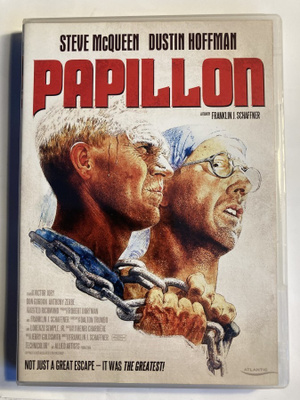 PAPILLON, DVD, Schaffner, McQueen, Hoffman