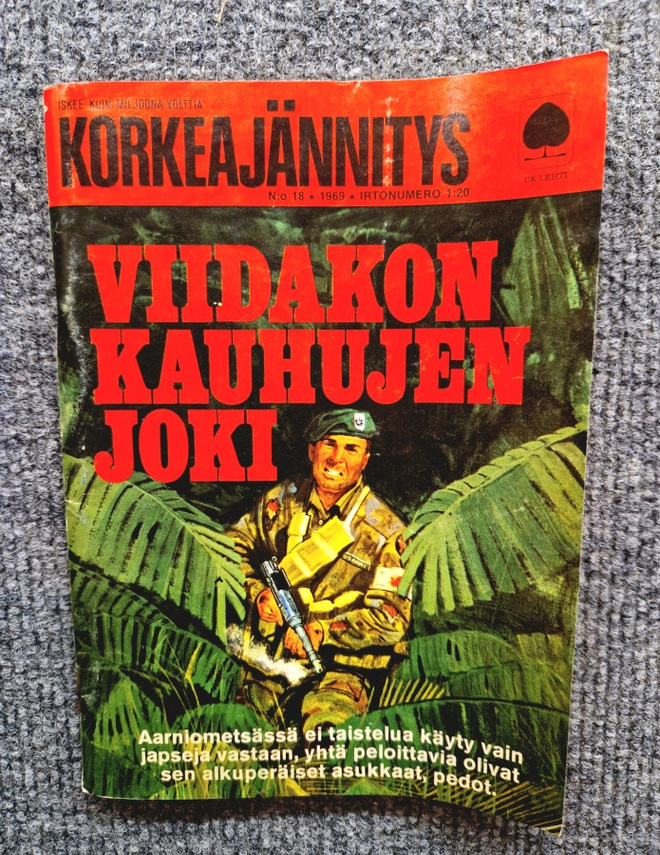Korkeajännitys 18/1969. Viidakon kauhujen joki
