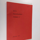 Acta psychologica Fennica, 5 - Proceedings from the Third... - pikkukuva 1