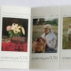 SUOMAL. MAALAUSTAIDETTA ATENEUM 1887-1987 POSTIMERKKIVIHKO - pikkukuva 1