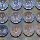 Hopeakolikko 25 x 1 Oz Unssi Canada Maple Leaf 2012 999.9 - pikkukuva 2