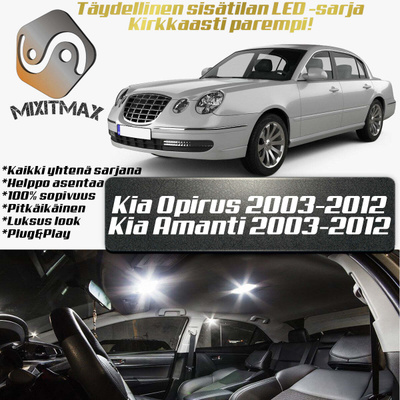 Kia Opirus Sisätilan LED-sarja 11-osainen