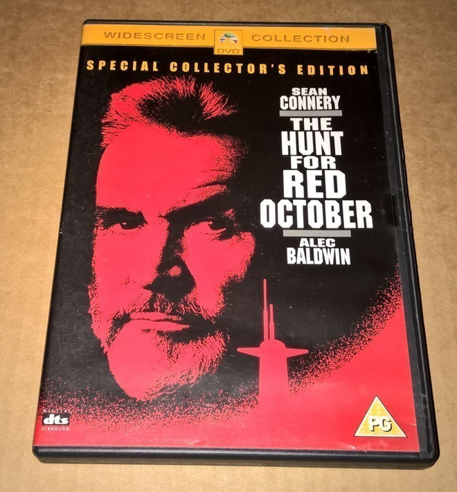 THE HUNT FOR RED OCTOBER  DVD  SPECIAL COLLECTOR´S EDITION