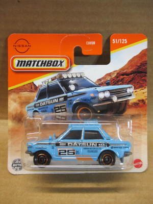 Datsun 510 Rally, Matchbox