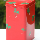 Marimekko punainen peltipurkki - pikkukuva 1