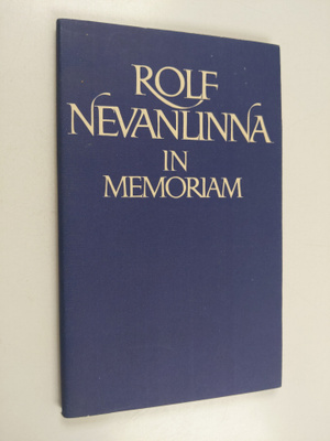 Rolf Nevanlinna in memoriam