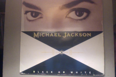 MICHAEL JACKSON  ::  BLACK OR WHITE :: VINYYLI-MAXI 12" 1991