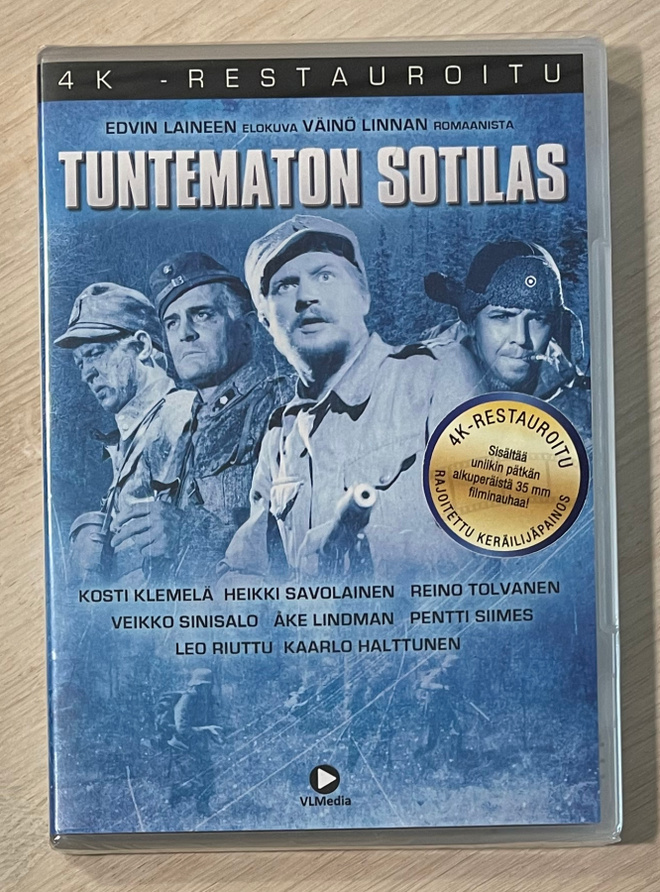 Tuntematon sotilas (1955) Rajoitettu keräilijäpainos! (UUSI)