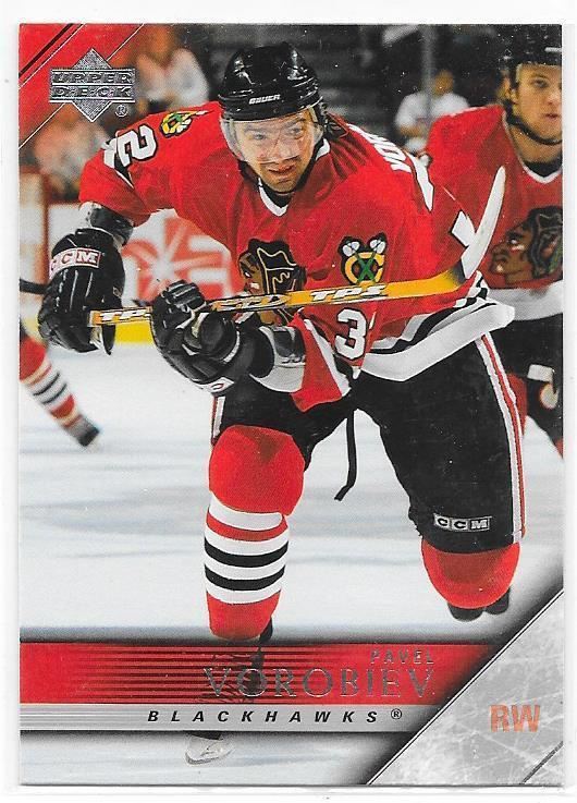 2005-06 Upper Deck #287 Pavel Vorobiev Chicago Blackhawks