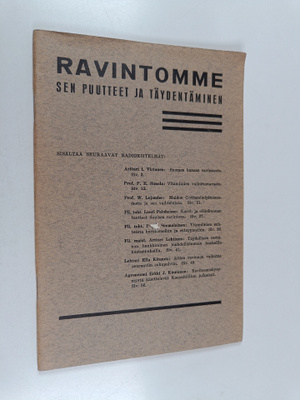 Ravintomme : sen puutteet ja täydentäminen