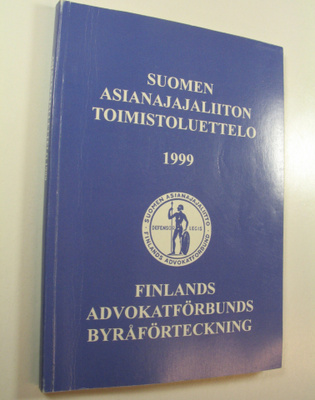 Suomen asianajajaliiton toimistoluettelo 1999