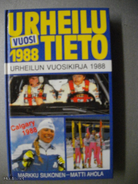 Siukonen-Ahola: Urheilun vuosikirja 1988 (4.3)