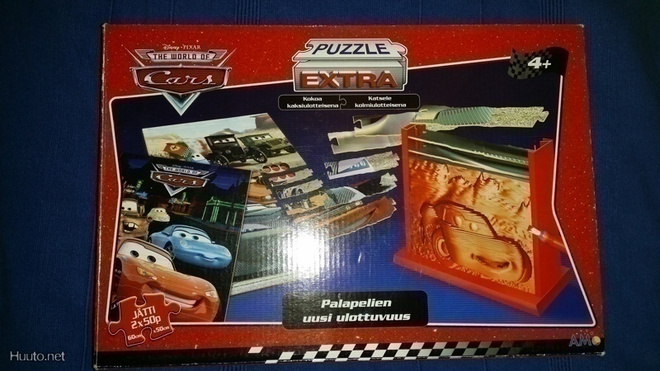 Disney Cars 2D ja 3D palapeli 2 x 50 palaa