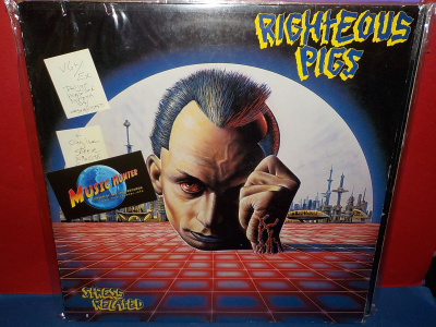 Righteous Pigs – Stress Related VG+/EX LP