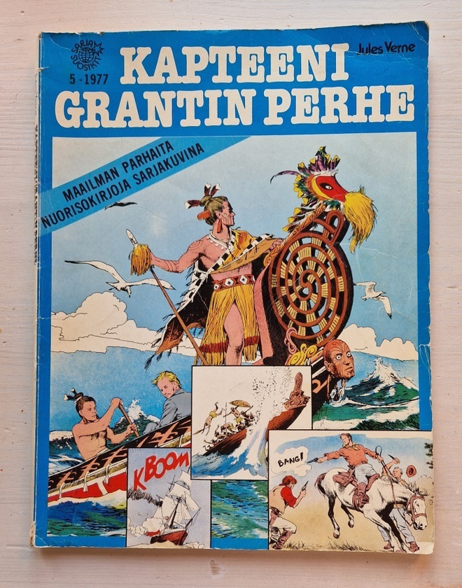 Sarjasuosikit # 5/1977 – Kapteeni Grantin perhe