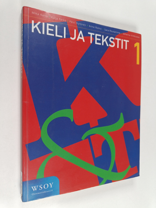Mika Aalto : Kieli ja tekstit 1