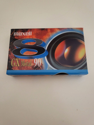 Maxell GX Metal 90 8mm videokasetti (AVAAMATON)