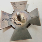 VANHA Kurssimerkki Risti RUK 15 Hopeaa 1929 - pikkukuva 2