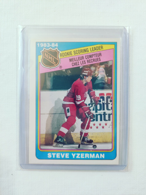 84-85 Opc - Steve Yzerman RC