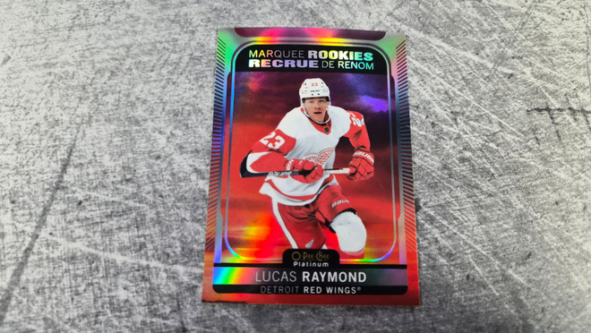 Lucas Raymond 2021-22 OPC Platinum Sunset Rookie