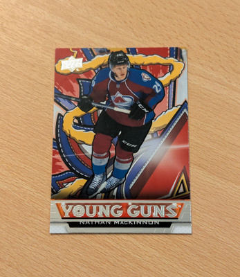 2024-25 Upper Deck Nathan MacKinnon Young Guns Renewed LUE!