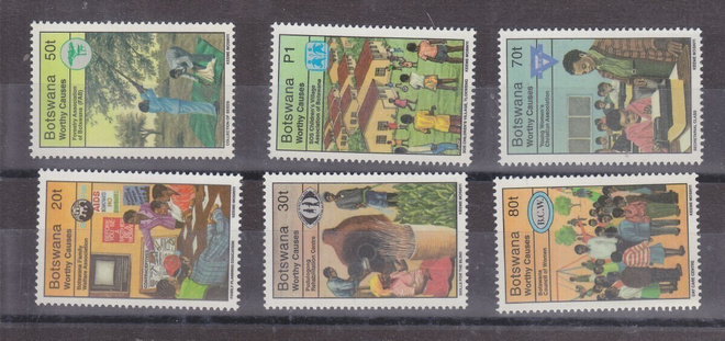 Botswana 1998 hyväntekeväisyysjärjestöjä.
