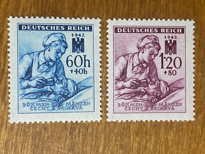 SAKSA BÖHMEN MÄHREN PR 1942 PARI**