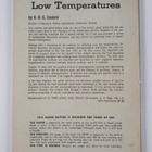 H. B. G. Casimir : Magnetism and very low temperatures - pikkukuva 2